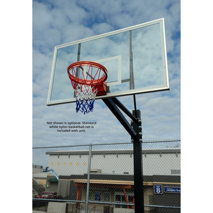 Gared Endurance 6” Square Post Polycarbonate Playground Basketball Hoop GP104PC72 - Play and Sync