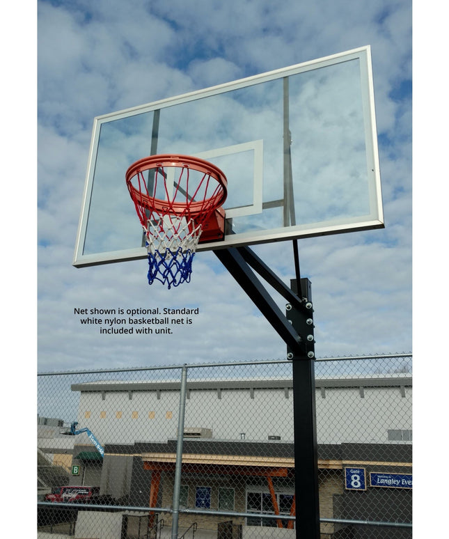 Gared Endurance 6” Square Post Polycarbonate Playground Basketball Hoop GP104PC72 - Play and Sync