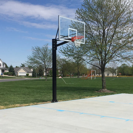 Gared Endurance Glass Playground Basketball System | GP104G60 GP104G60 - Play and Sync