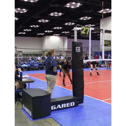 Gared GoCourt Jr One - Court Portable Volleyball Net System 8535PKG 8535PKG - Play and Sync