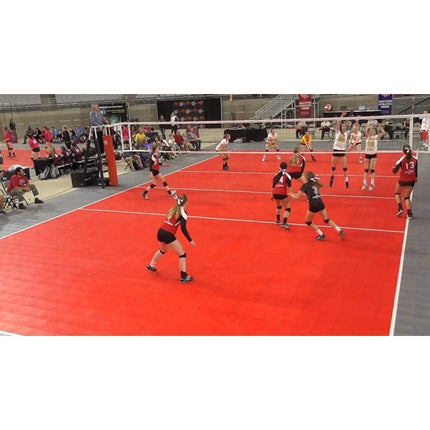 Gared GoCourt Jr One - Court Portable Volleyball Net System 8535PKG 8535PKG - Play and Sync