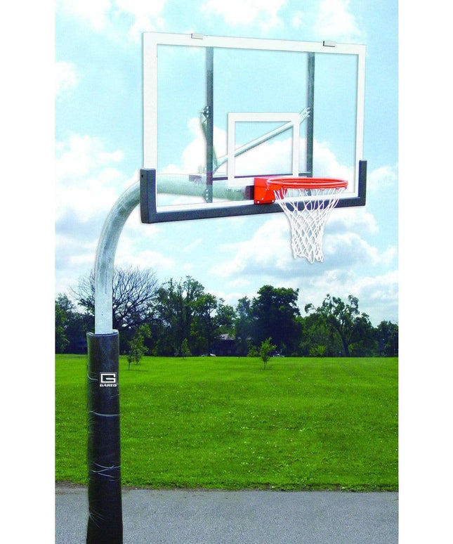 Gared Heavy Duty 5 - 9/16" O.D. Gooseneck Basketball Package PK6025 PK6025 - Play and Sync