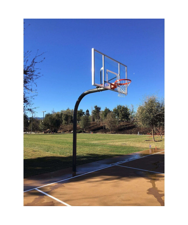Gared Heavy Duty 5 - 9/16" O.D. Gooseneck Basketball Package PK6025 PK6025 - Play and Sync