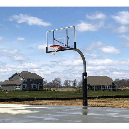 Gared Heavy Duty 5 - 9/16" O.D. Gooseneck Basketball Package PK6040 PK6040 - Play and Sync