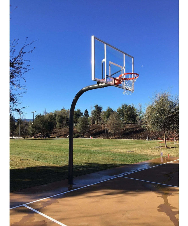 Gared Heavy Duty 5 - 9/16" O.D. Gooseneck Basketball Package PK6040 PK6040 - Play and Sync