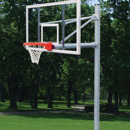 Gared Heavy Duty 5 - 9/16" O.D. Straight Post Basketball Package | PK6091 PK6091 - Play and Sync