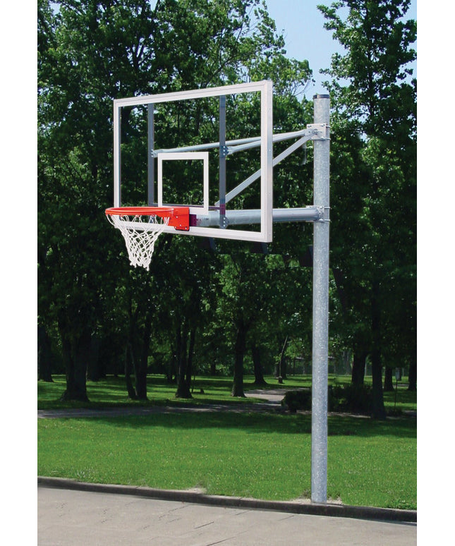 Gared Heavy Duty 5 - 9/16" O.D. Straight Post Basketball Package | PK6091 PK6091 - Play and Sync