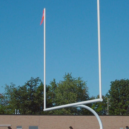 Gared High School 5 - 9/16" O.D. White Football Goalpost, Surface Mount | FGP601PW FGP601PW - Play and Sync