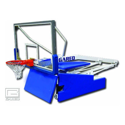 Gared Hoopmaster 5 Spring - Lift Collegiate/High School Indoor Portable Basketball Hoop 9405 9405 - Play and Sync