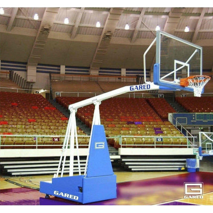 Gared Hoopmaster 5 Spring - Lift Collegiate/High School Indoor Portable Basketball Hoop 9405 9405 - Play and Sync