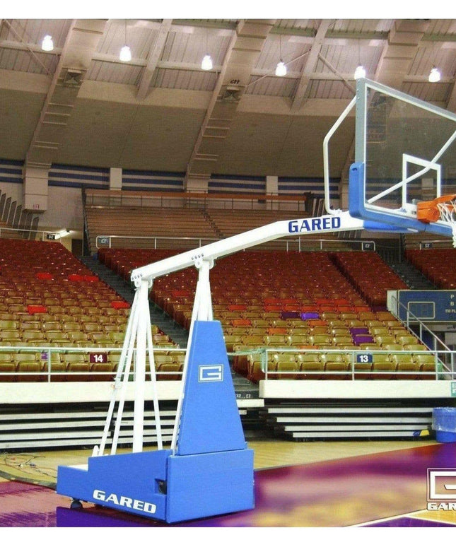 Gared Hoopmaster 5 Spring - Lift Collegiate/High School Indoor Portable Basketball Hoop 9405 9405 - Play and Sync