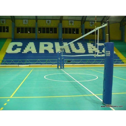 Gared Libero Master 4" OD Telescopic One Court Volleyball System 7300 7305 - Play and Sync