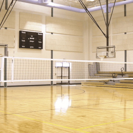 Gared OMNILITE 3" OD Collegiate One - Court Volleyball System, Less Floor Sleeves and Covers | 5005 5005 - Play and Sync