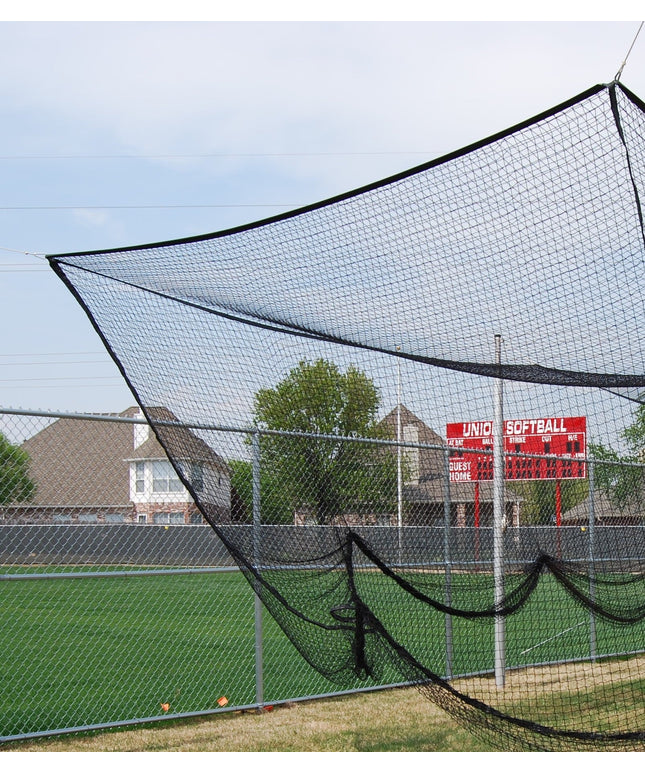 Gared Outdoor Batting Cage Net, 1 - 3/4" Square Mesh | 4088 4088 - Play and Sync