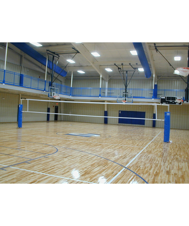 Gared RALLYLINE 3 1/2" OD Scholastic Telescopic One - Court Volleyball System, Less Floor Sleeves and Covers | 6105 6105 - Play and Sync
