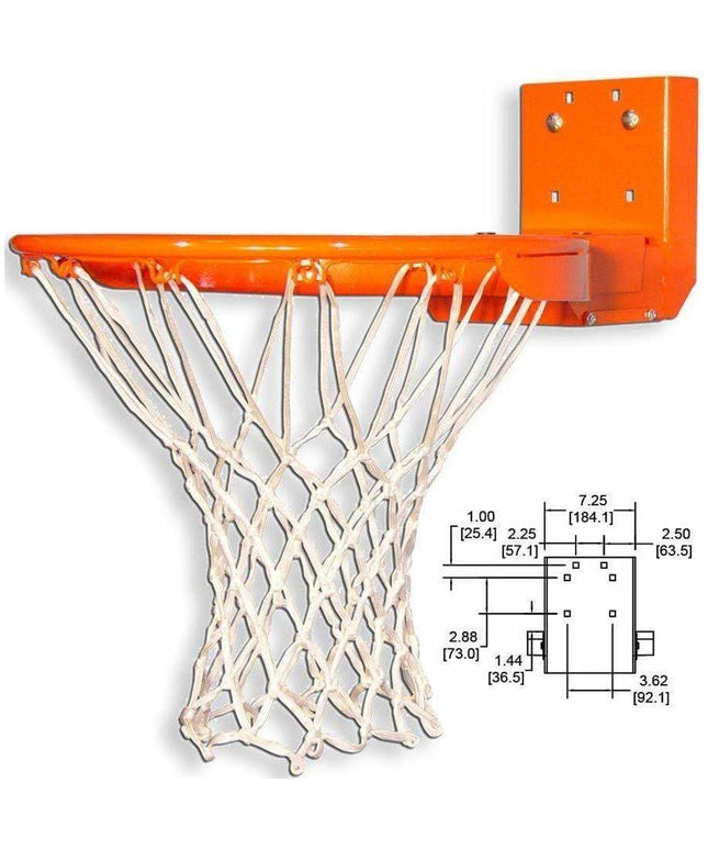 Gared Rear - Mount Playground Breakaway Basketball Rim 6600 6600 - Play and Sync