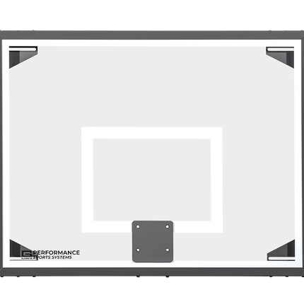 Gared Side Court Recreational Glass Basketball Backboard | 3050 3050 - Play and Sync