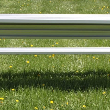 Gared Spectator 7' 6" Portable Bench with Shelf | BE08PTWS BE08PTWS - Play and Sync