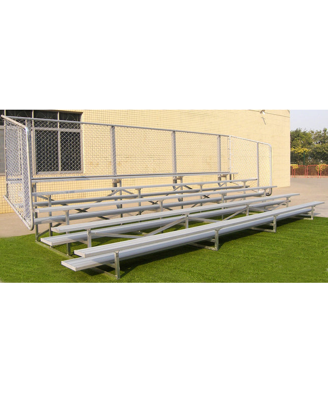 Gared Spectator Stationary 15' Bleacher, 5 Row | GSNB0515 GSNB0515 - Play and Sync