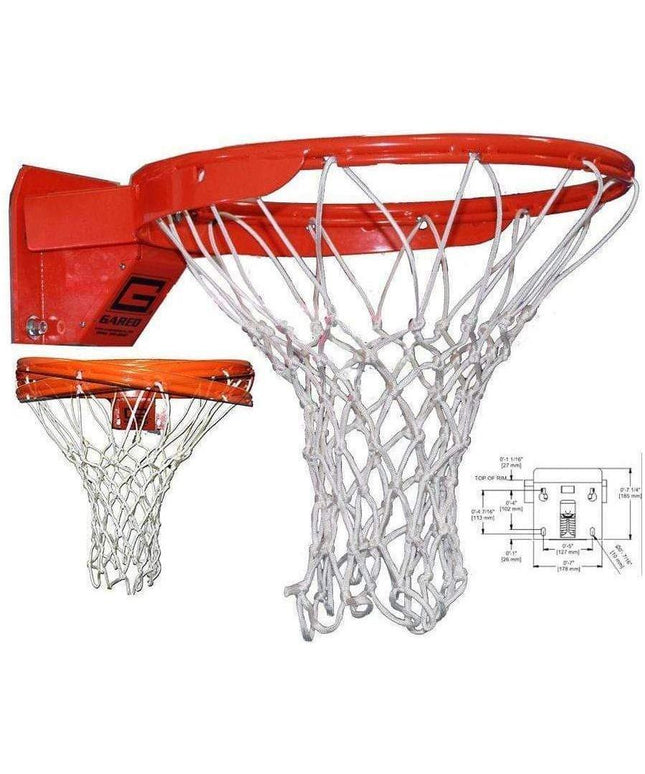 Gared Sports Multi - Directional Breakaway Basketball Rim 4000+ 4000+ - Play and Sync