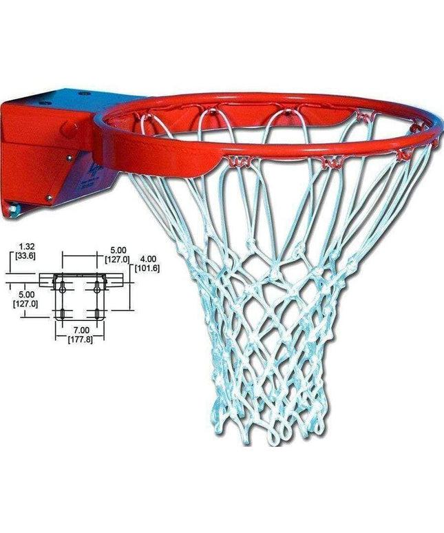 Gared Sports Scholastic Flex Breakaway Rim with Nylon Net 1000 1000 - Play and Sync