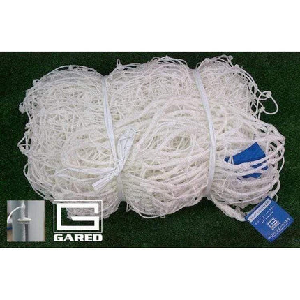 Gared Sports Touchline Soccer Goal Nets White SN46-3W - Play and Sync