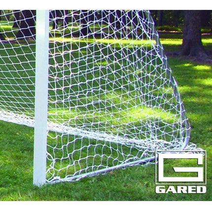 Gared Sports Touchline Soccer Goal Nets White SN46-3W - Play and Sync