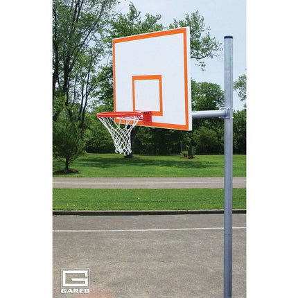 Gared Standard Duty 4 - 1/2" O.D. Adjustable Straight Post Basketball Package PK4551 PK4551 - Play and Sync