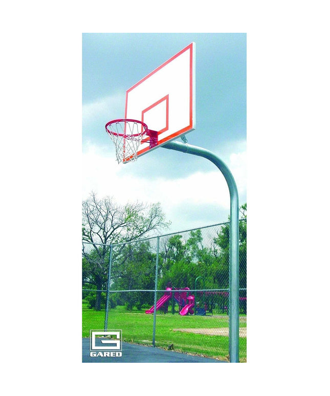 Gared Standard Duty 4 - 1/2" O.D. Gooseneck Basketball Package PK4560 PK4560 - Play and Sync