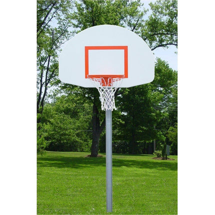 Gared Standard Duty 4 - 1/2" O.D. Straight Post Basketball Package PK4531 PK4531 - Play and Sync