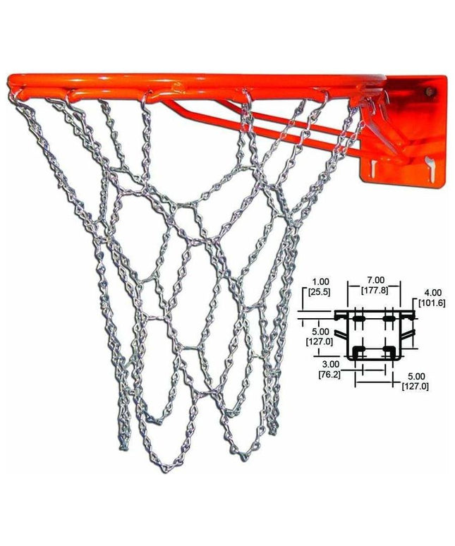 Gared Super Goal Fixed Basketball Rim 140 140 - Play and Sync