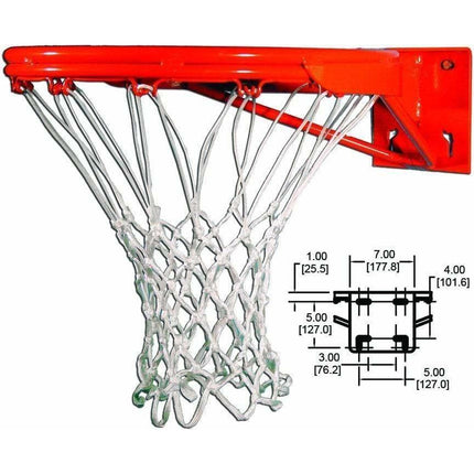 Gared Titan Playground Fixed Basketball Rim 7550 7550 - Play and Sync