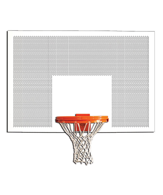 Gared Wind Resistant Full Sized Unmarked Steel Basketball Backboard | 1272PS 1272PS - Play and Sync
