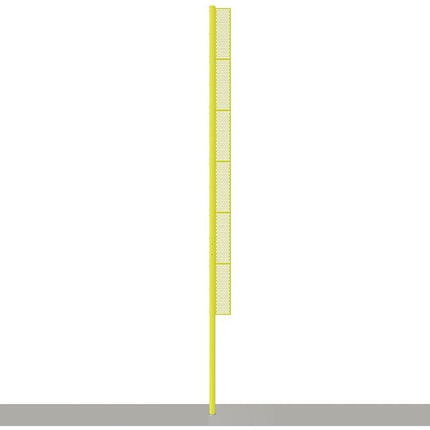 Jaypro Baseball Foul Poles - Professional (40') - (Surface Mount) (Yellow) BBFP - 40SM BBFP-40SM - Play and Sync
