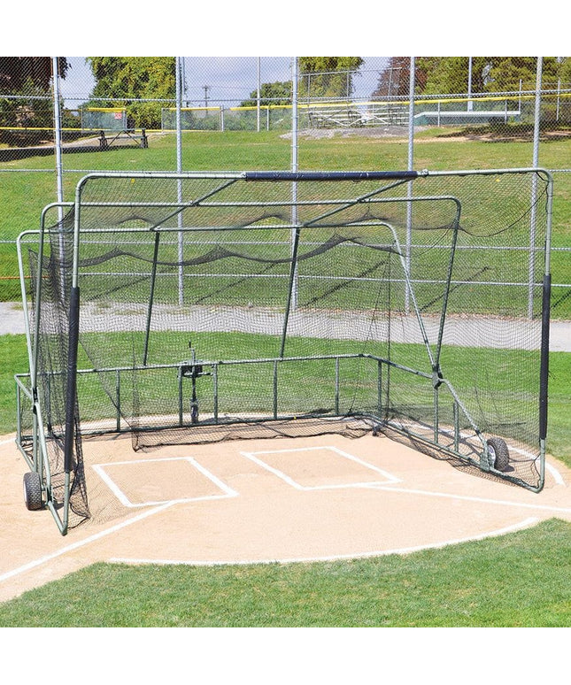 Jaypro Batting Cage - Line Drive - Portable Batting Cage BBLD - 5000 BBLD-5000 - Play and Sync