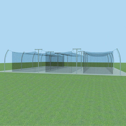 Jaypro Batting Tunnel Frame - Professional Outdoor (55') - Multiple Tunnel Adaptor PROTF - 55A PROTF-55A - Play and Sync