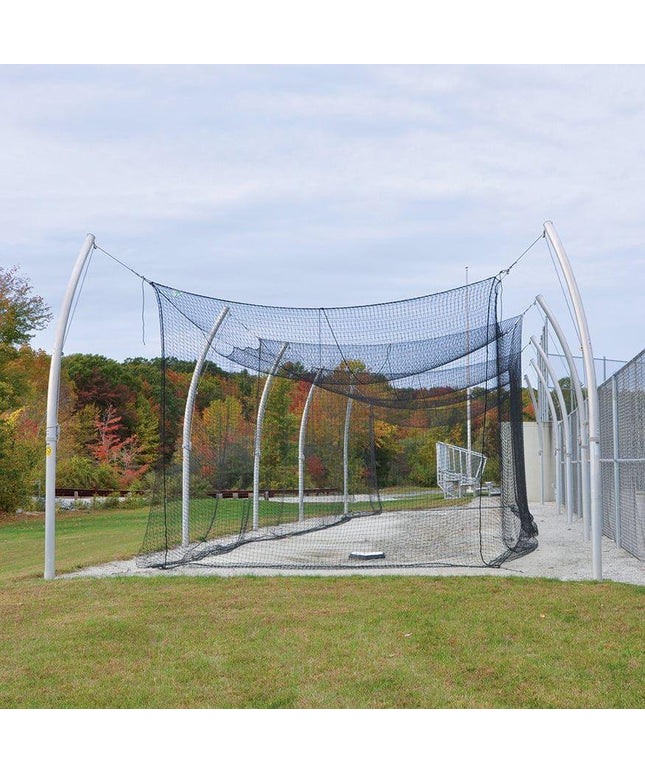 Jaypro Batting Tunnel Frame - Professional Outdoor (55') - Single PROTF - 55 PROTF-55 - Play and Sync