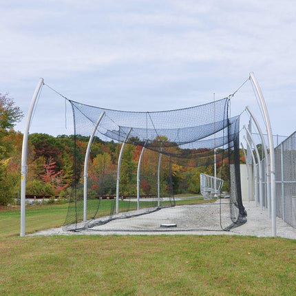 Jaypro Batting Tunnel Frame - Professional Outdoor (70') - Single PROTF - 70 PROTF-70 - Play and Sync