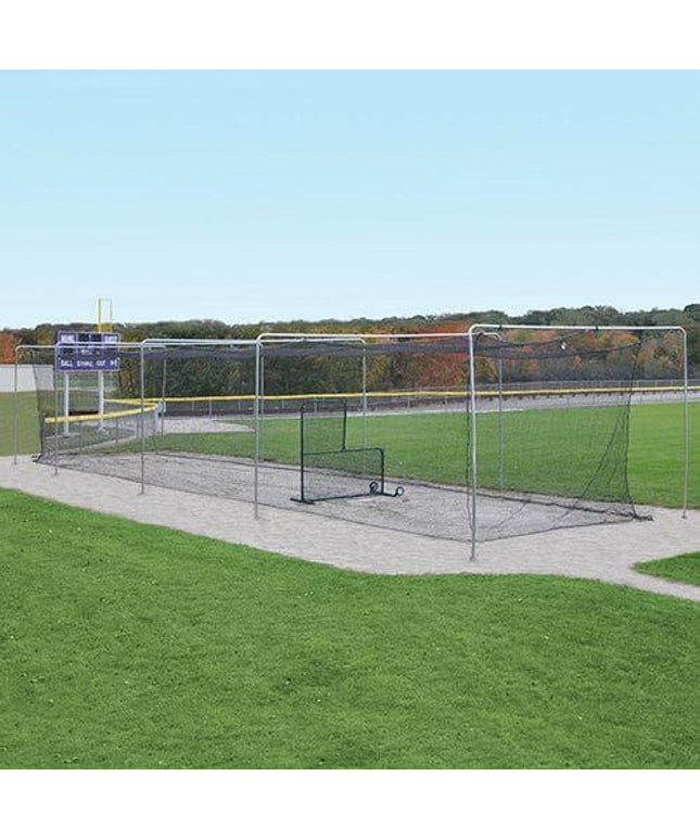 Jaypro Batting Tunnel Frame - Single (55') - Semi - Permanent (Outdoor) BBTF - 55 BBTF-55 - Play and Sync
