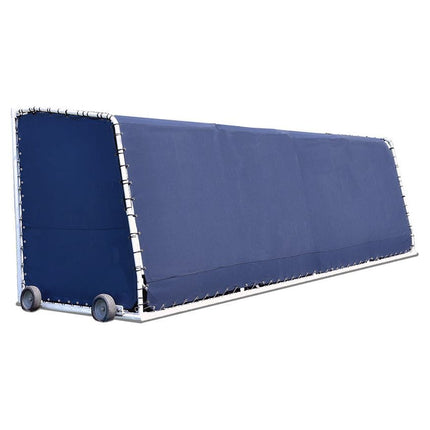 Jaypro Club Team Shelter - Portable - Aluminum Frame with Weather Resistant Covering - 10 Seat CTS - 18  - Play and Sync