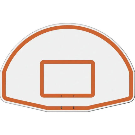Jaypro Gooseneck Basketball System (4 - 1/2" Pole with 4' Offset) 56"W x 36"H Aluminum Fan Backboard 996 - FABT 996-FABT-UB - Play and Sync