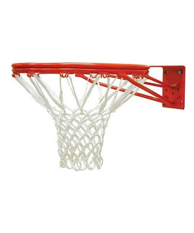 Jaypro Gooseneck Basketball System (4 - 1/2" Pole with 4' Offset) 56"W x 36"H Aluminum Fan Backboard 996 - FABT 996-FABT-DR - Play and Sync