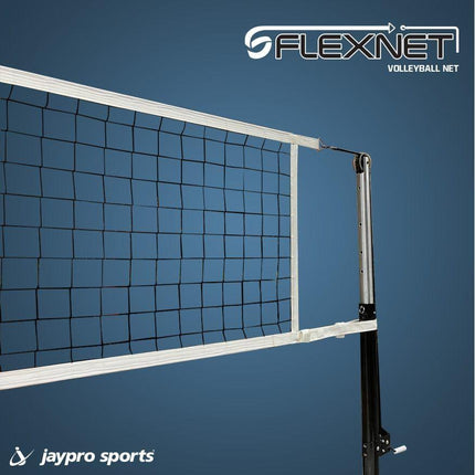 Jaypro PowerLite Volleyball System with Custom Graphics - NFHS, NCAA, USVBA PVB-7000DX - Play and Sync