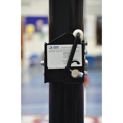 Jaypro PowerLite Volleyball System with Custom Graphics - NFHS, NCAA, USVBA PVB-7000DX - Play and Sync