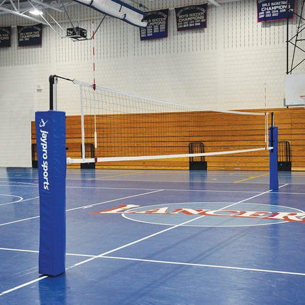Jaypro PowerLite Volleyball System with Custom Graphics - NFHS, NCAA, USVBA PVB-7000DX - Play and Sync