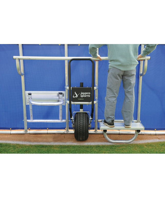 Jaypro Sports Attachable Dual Observer - Coaches Stand for Batting Cages | BGLC - 75CSTND BGLC-75CSTND - Play and Sync