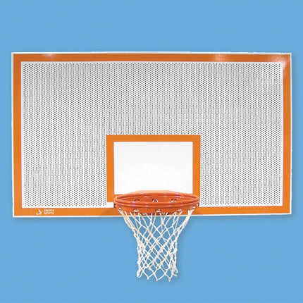 Jaypro Sports Backboard - Perforated Steel - Rectangle (72 in. W x 42 in. H) (Outdoor) | SR - PERF SR-PERF - Play and Sync