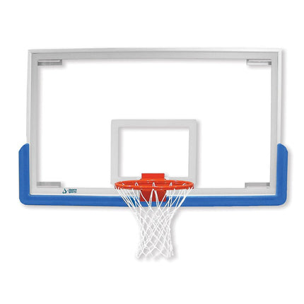 Jaypro Sports Backboard Replacement Package - (72 in. W x 42 in. H) (Indoor) - Unbreakable - Tempered Glass, Contender Pro Breakaway Goal - NCAA, NFHS Compliant | BBRP - 42 BBRP-42 - Play and Sync