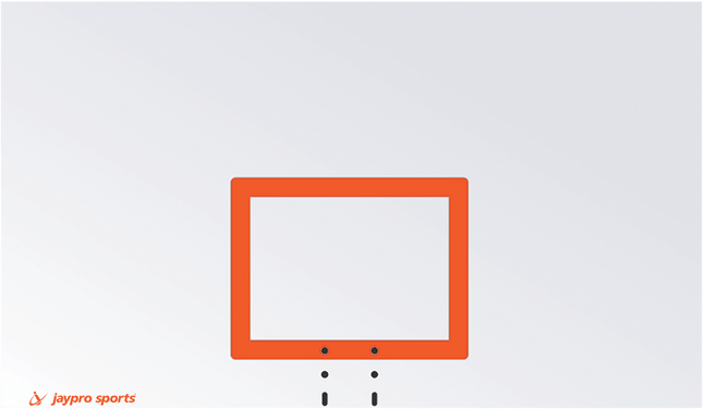 Jaypro Sports Basketball System - Gooseneck (4 - 1/2 in. Pole with 4 ft. Offset) - 72 in. Steel Board - Double Rim Goal | 996 - RS - DR 996-RS-DR - Play and Sync