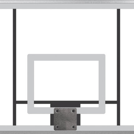 Jaypro Sports Basketball System - Gooseneck (5 - 9/16 in. Pole with 6 ft. Offset) - 72 in. Acrylic Backboard - Double Rim Goal | 656 - AC - DR 656-AC-DR - Play and Sync